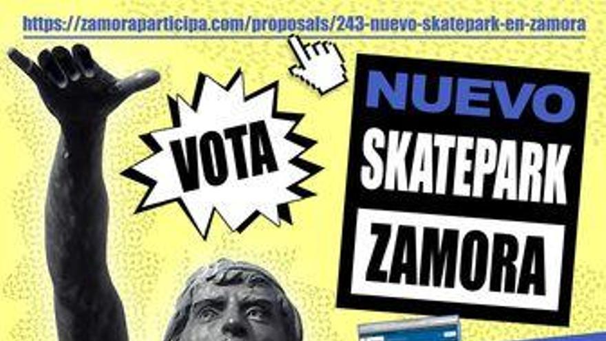 Un nuevo skatepark para Zamora, la primera propuesta ciudadana que será sometida a votación