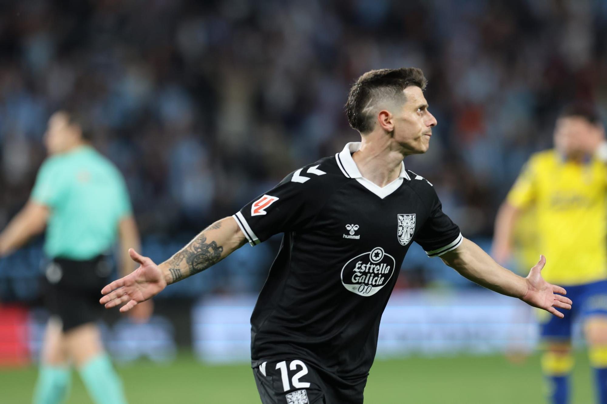 El Celta-Las Palmas, en imágenes