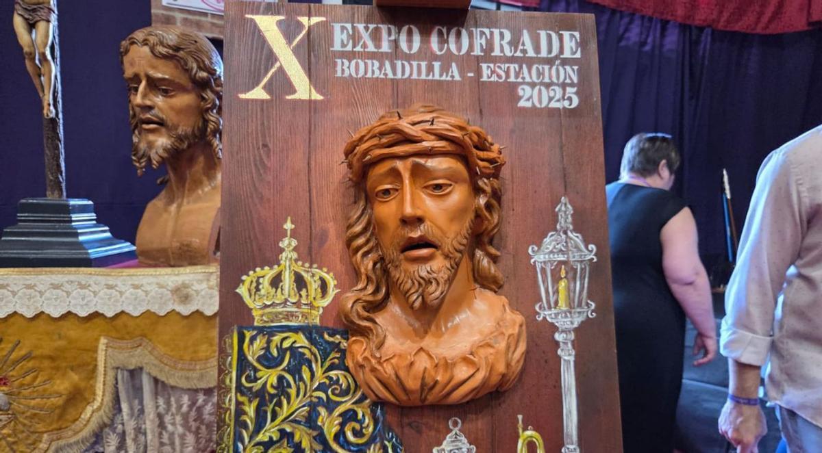Cartel representativo de la X Expo Cofrade de Bobadilla Estación. | JOSÉ RUIZ