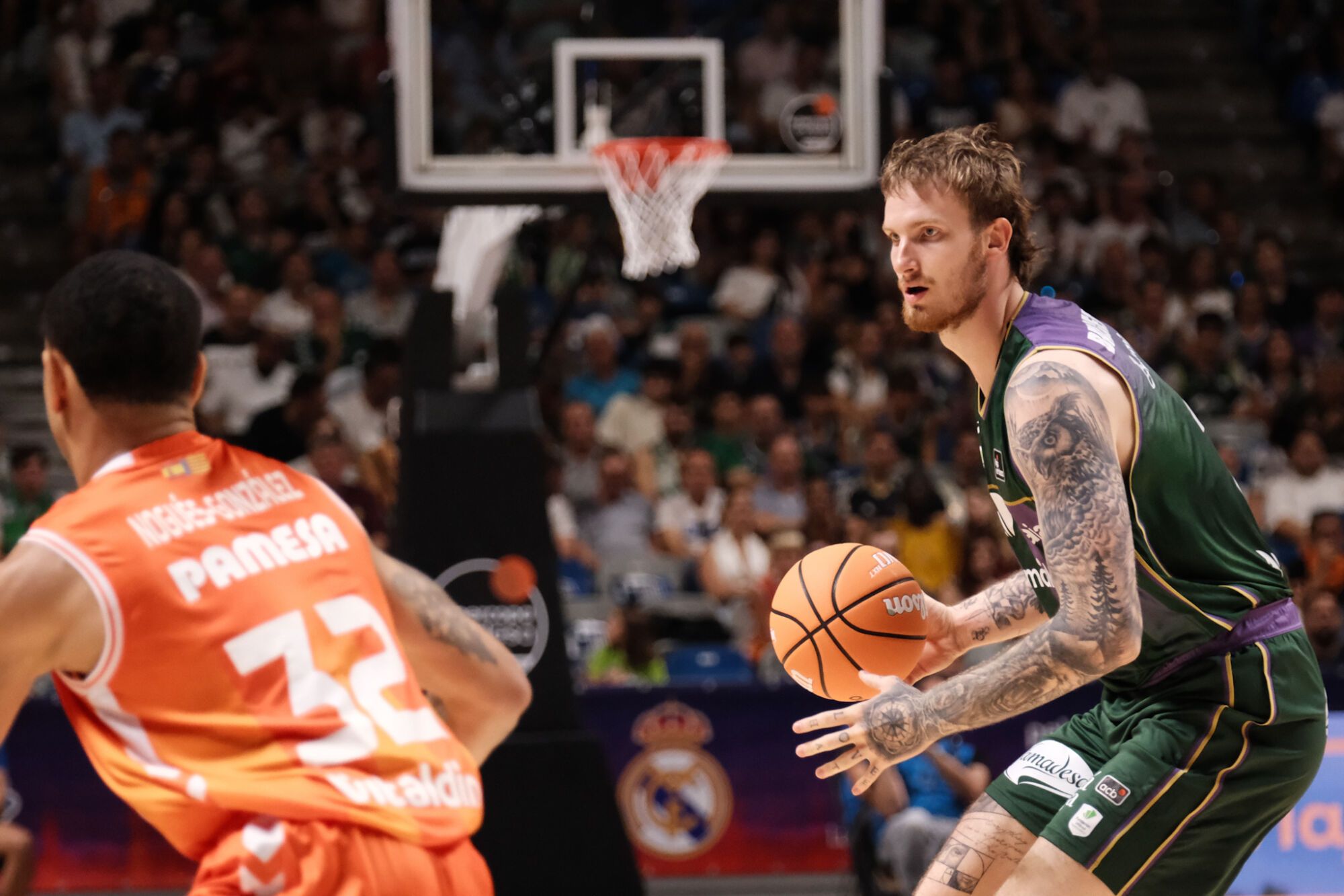 Unicaja - Valencia Basket en el Supercopa de Baloncesto 2025.