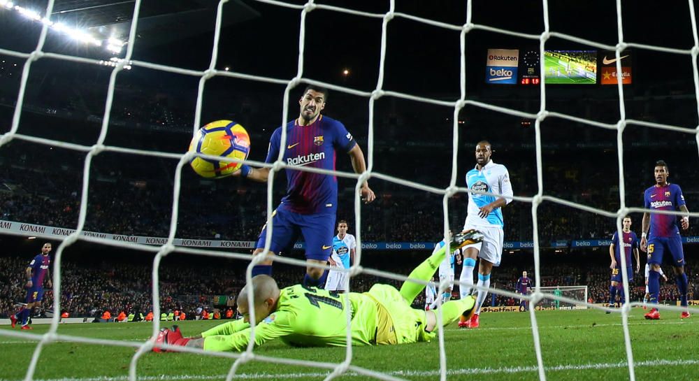 El Dépor sale goleado del Camp Nou