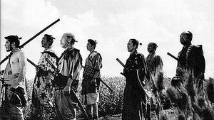 Un fotograma de la  pelicula de Kurosawa ’Los siete samuráis’. 