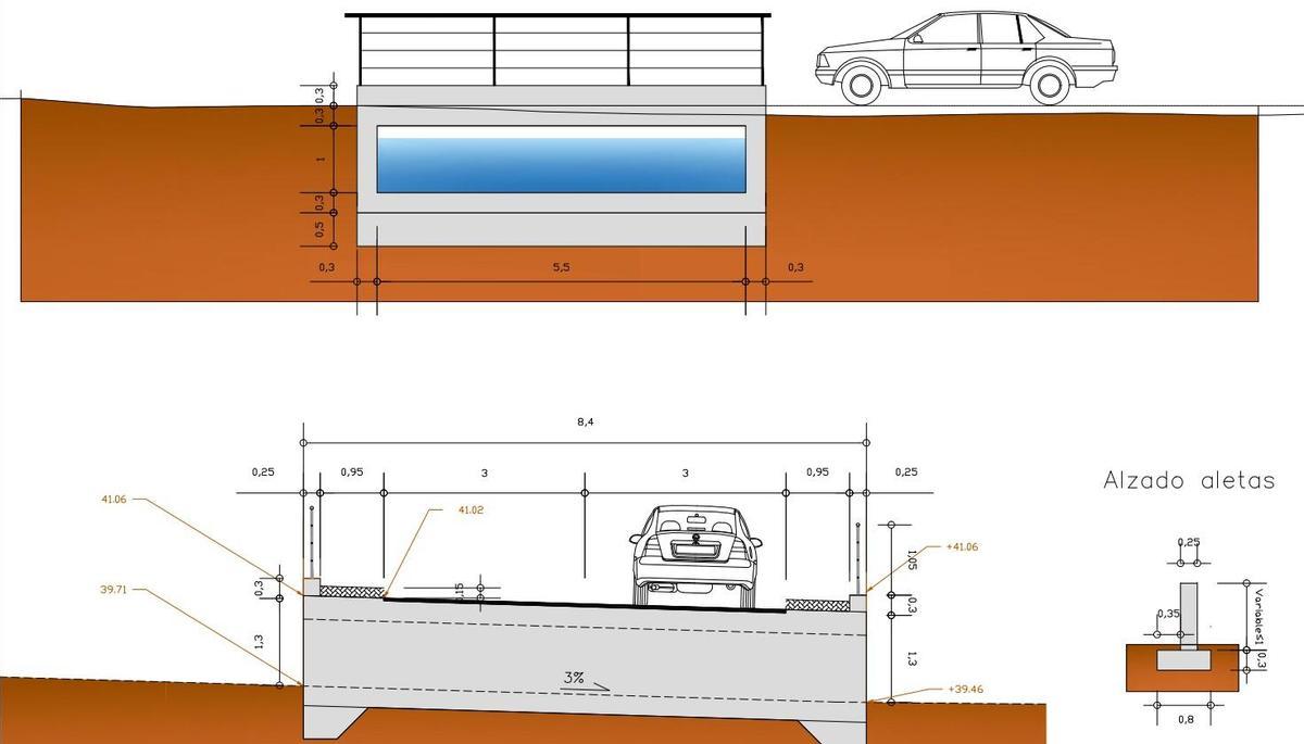 Imagen del plano de la actuación.
