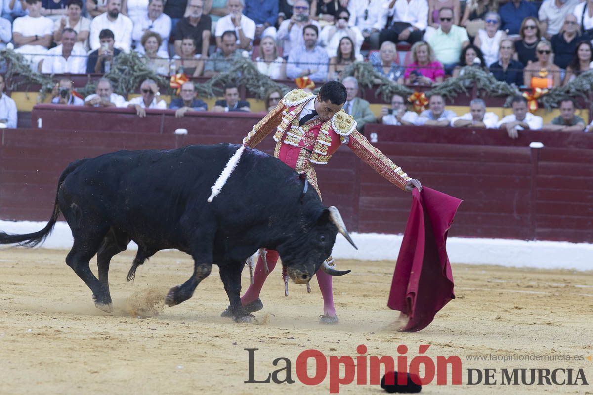 Tercer festejo de la Feria Taurina de Murcia (Talavante, Paco Ureña y Roca Rey), en imágenes
