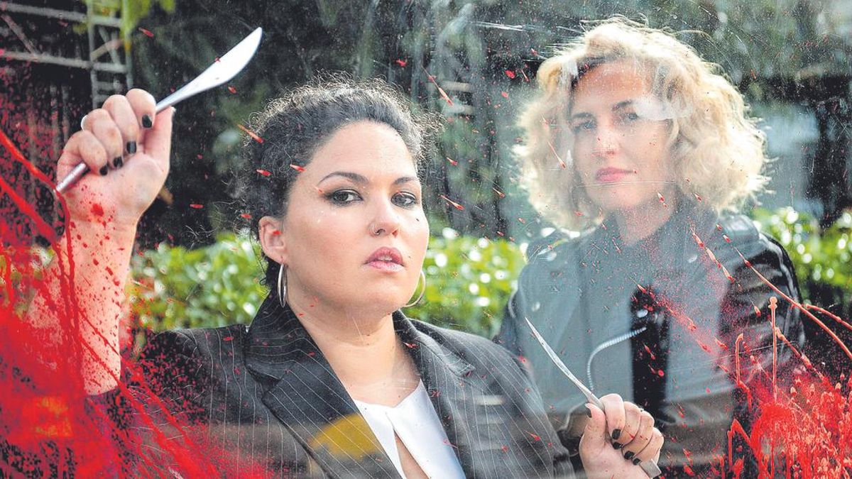 Laura Galán, en una escena de la película 'Cerdita'.