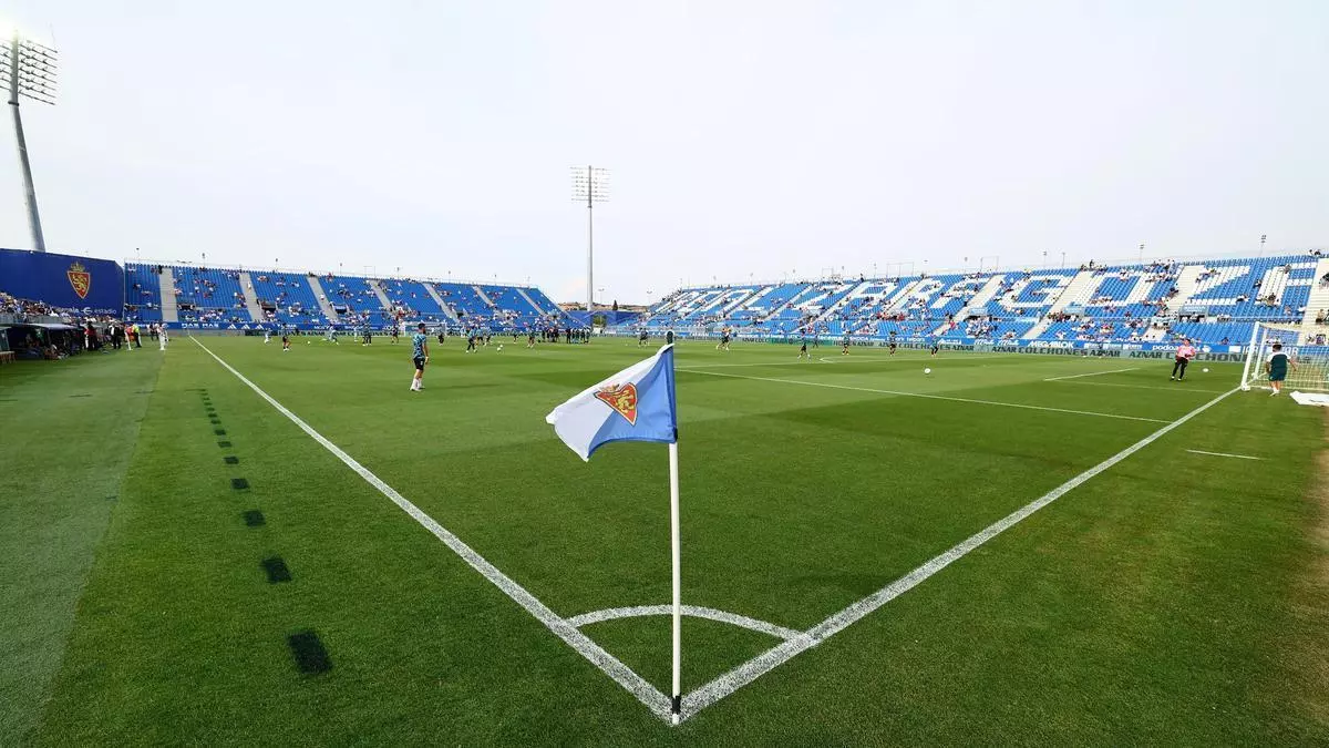 La sociedad Nueva Romareda cambia de proveedor y ya cuenta con una nueva empresa para instalar el césped del Ibercaja Estadio