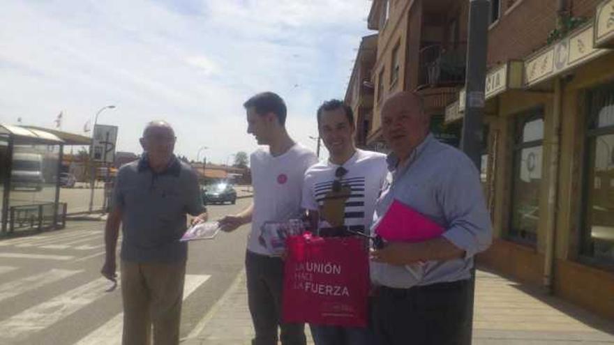 UPyD informa sobre su modelo de Europa en la capital, Morales del Vino y Alcañices