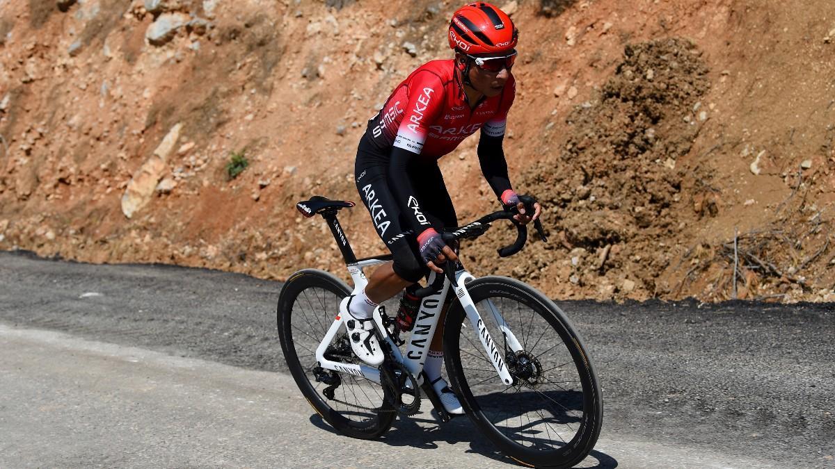 Nairo, durante la etapa de hoy en Turquía