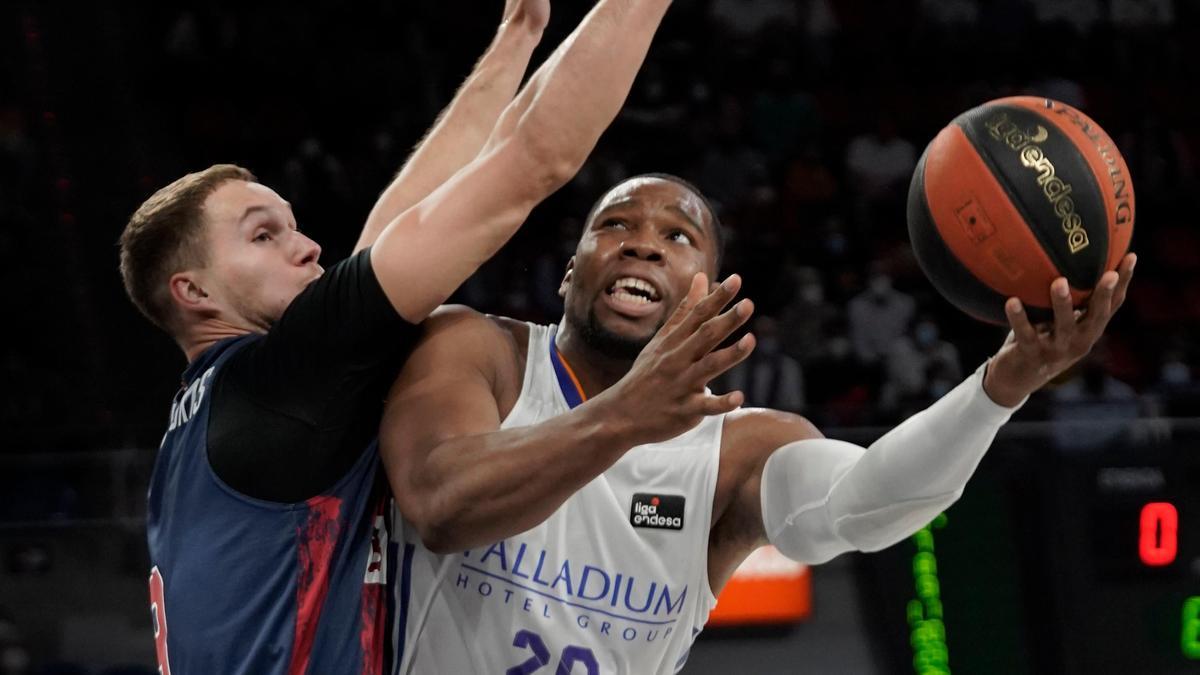 Yabusele, en una acción del Baskonia-Madrid.