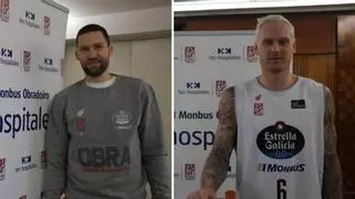 Timma y Strelnieks: la pareja de letones ya entrena con el Obradoiro