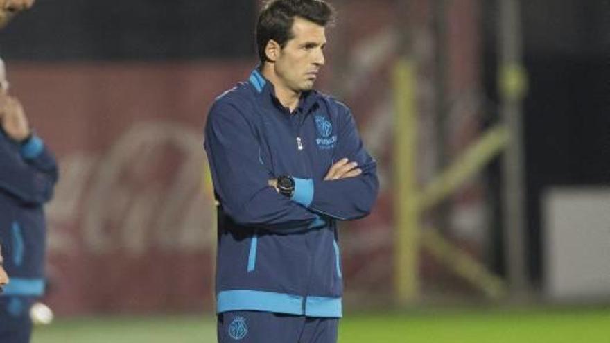 El técnico del Villarreal C, Pere Martí.