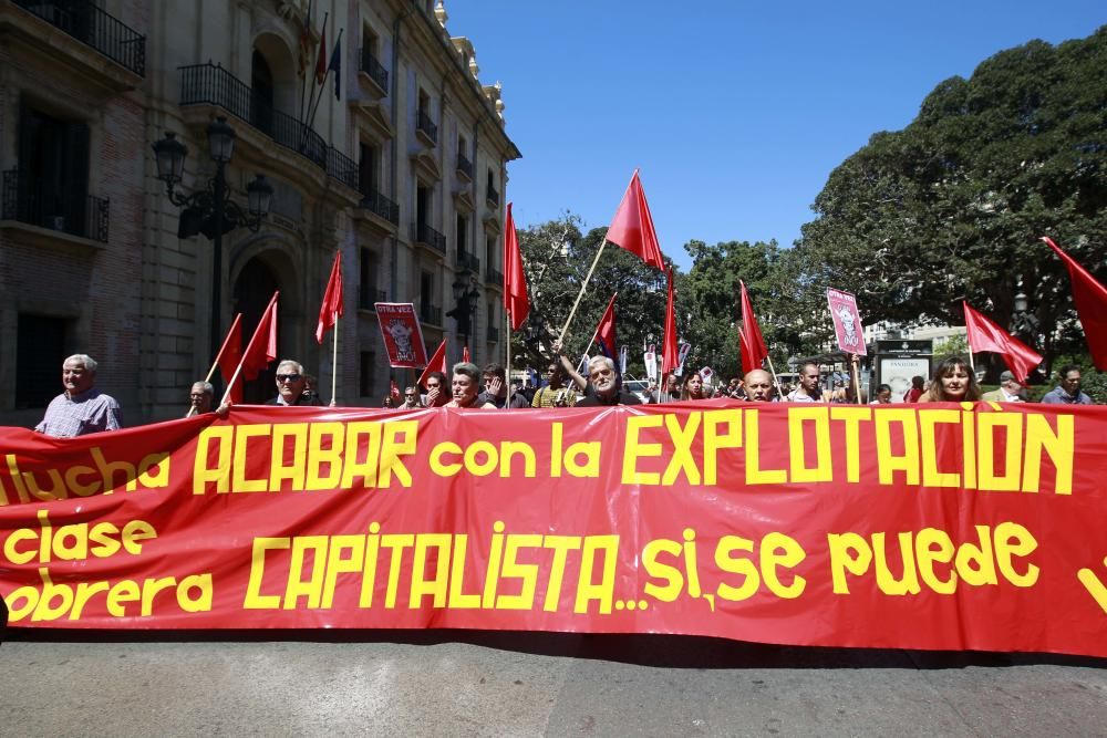 Manifestación del 1 de mayo en Valencia