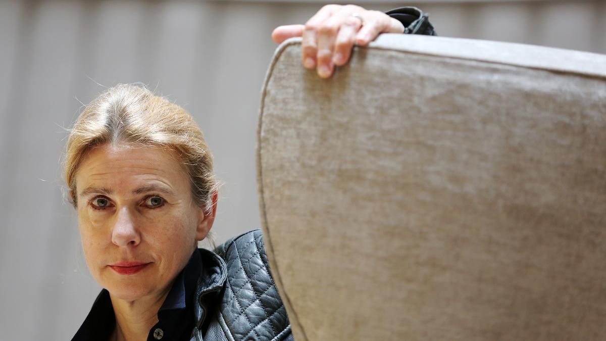 La escritora Lionel Shriver, en Barcelona.