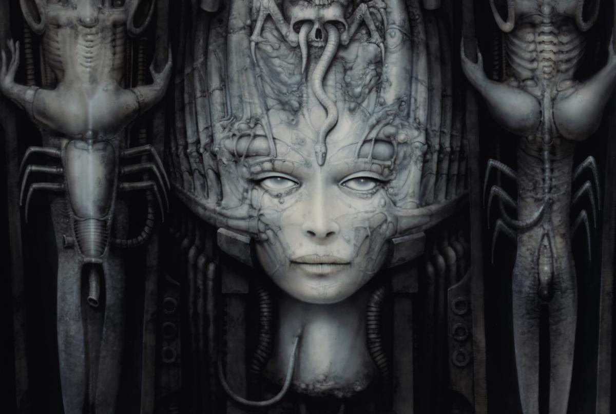 Obra de 2000 de H.R. Giger.