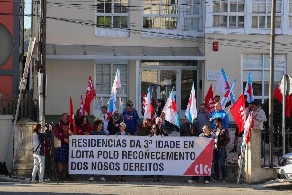 Una concentración sindical por la falta de avances en el convenio de ayuda en el hogar.