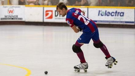 Marc Grau, durante un partido de la OK Liga con el Barça