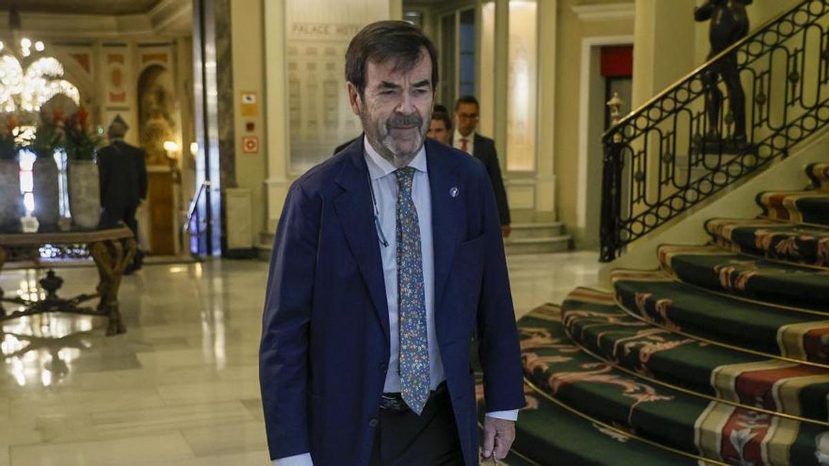 El presidente del Consejo, Vicente Guilarte.