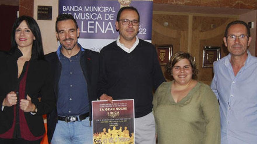 La Banda Municipal de Música de Villena organiza una gala lírica en el Teatro Chapí