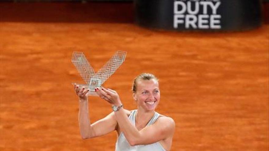 Petra Kvitova consigue su tercer triunfo en Madrid