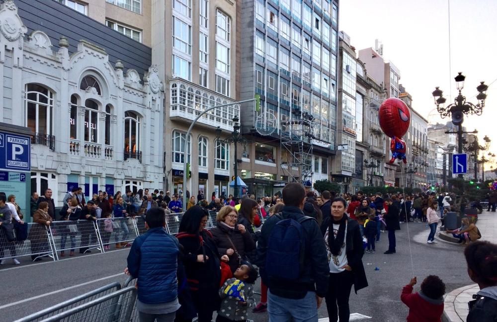 Cabalgata de Reyes en Vigo 2017