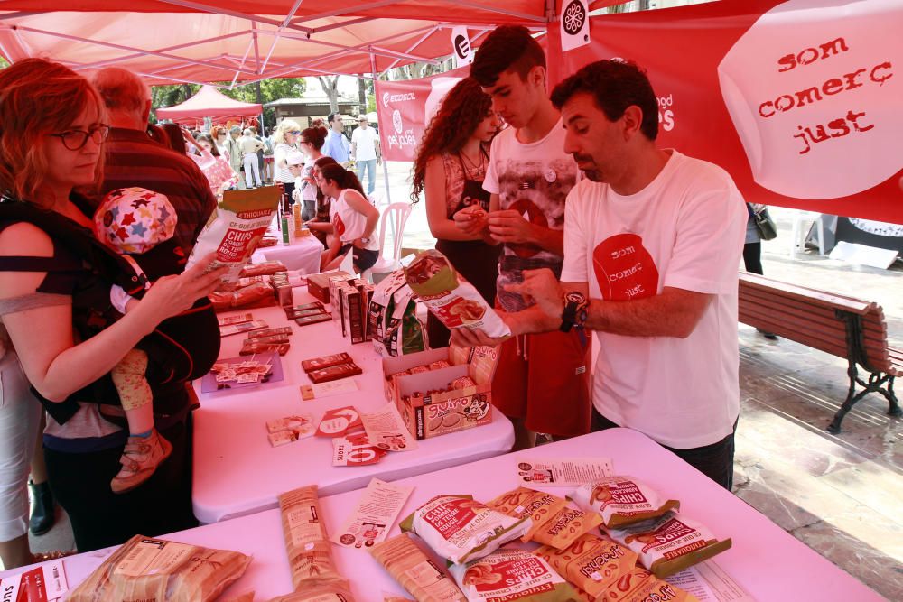 Día Mundial del Comercio Justo en Valencia