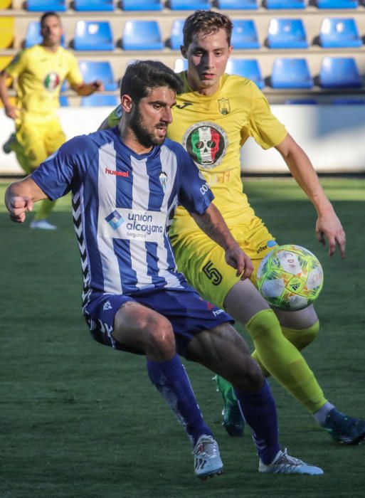 El compromiso y la ambición del Alcoyano se traduce en un encuentro soberbio y efectivo