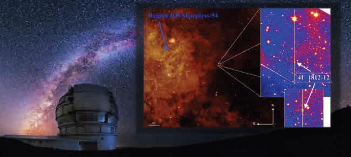 03:18 UT: sala de observación del Gran Telescopio Canarias, Garafía, La Palma