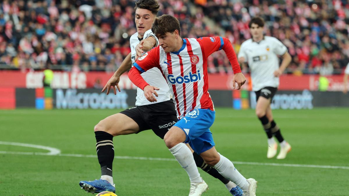 Pablo Torre entró en el minuto 13 ante el Valencia