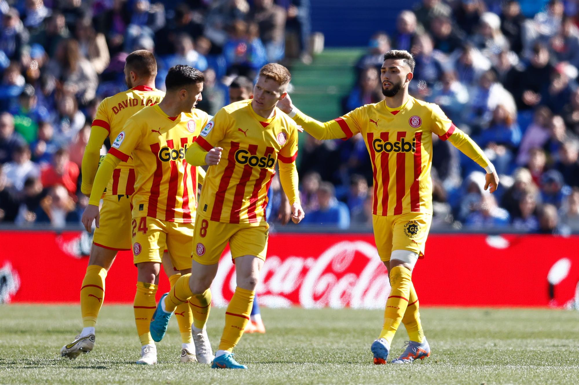 Getafe-Girona, en imatges