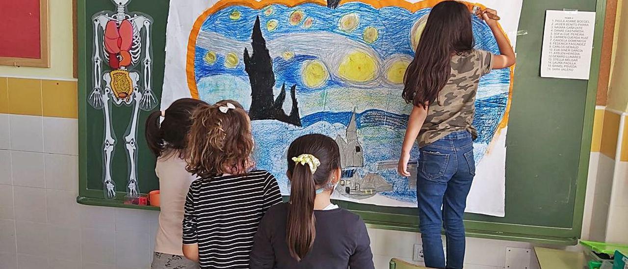 Els alumnes han fet un treball creatiu fantàstic. |