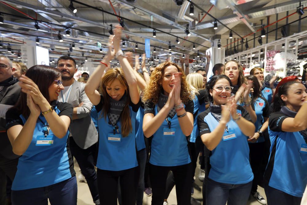 Inauguración de la tienda Primark en el centro de València