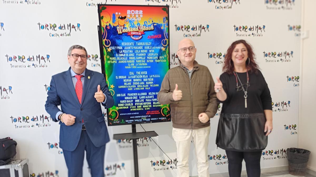 Presentación del Weekend Beach Festival 2022