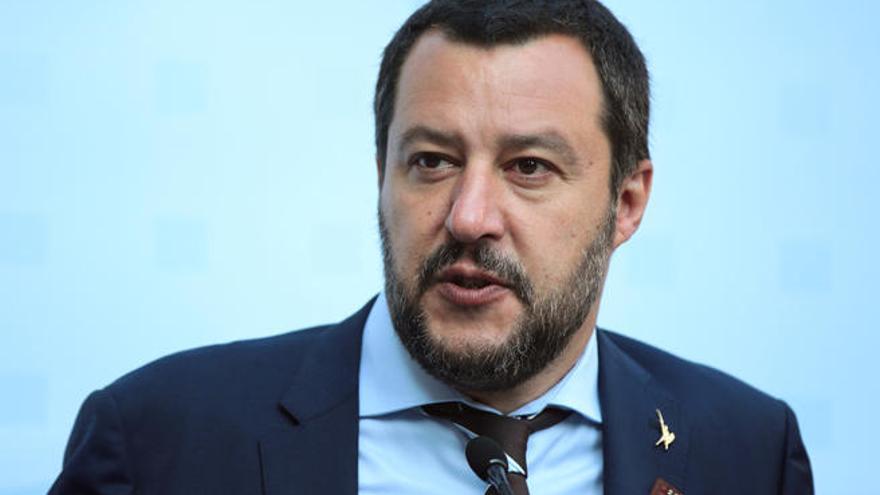 Matteo Salvini, ministro de Interior de Italia.