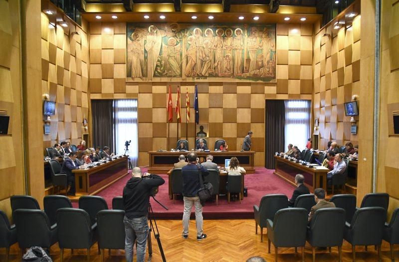 Pleno del Ayuntamiento de Zaragoza