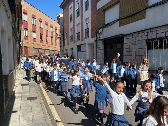 Cierre del año jubilar del Colegio Nuestra Señora de Covadonga de Noreña
