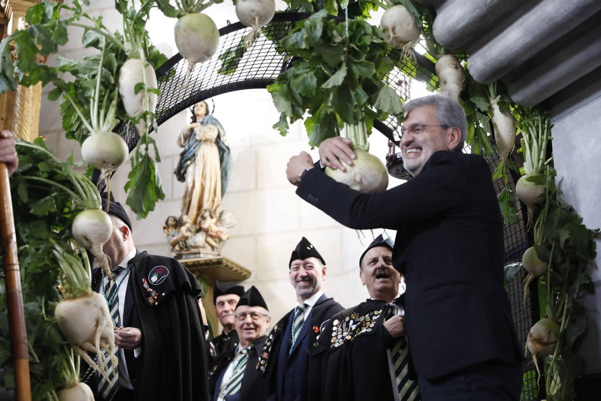 Así fue la ceremonia y los actos en torno al XX Capítulo de la Cofradía de Amigos de los Nabos.