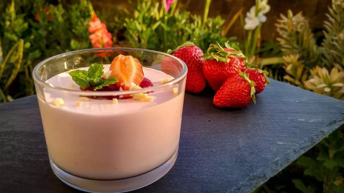 Mousse de maduixa lleugera: la recepta ideal per aquesta època de l'any