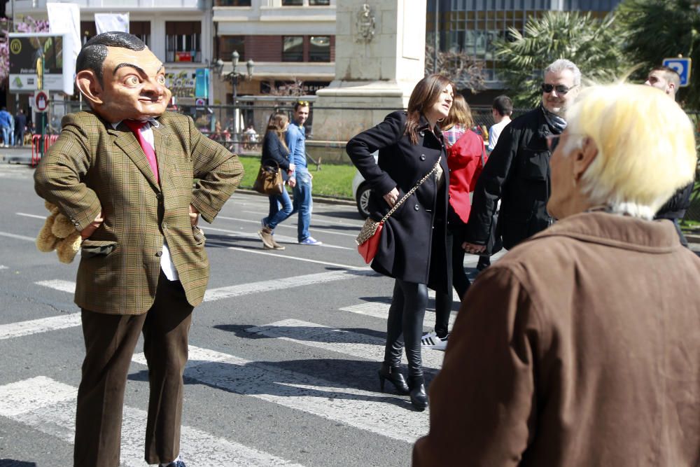 Las fallas ya están en la calle