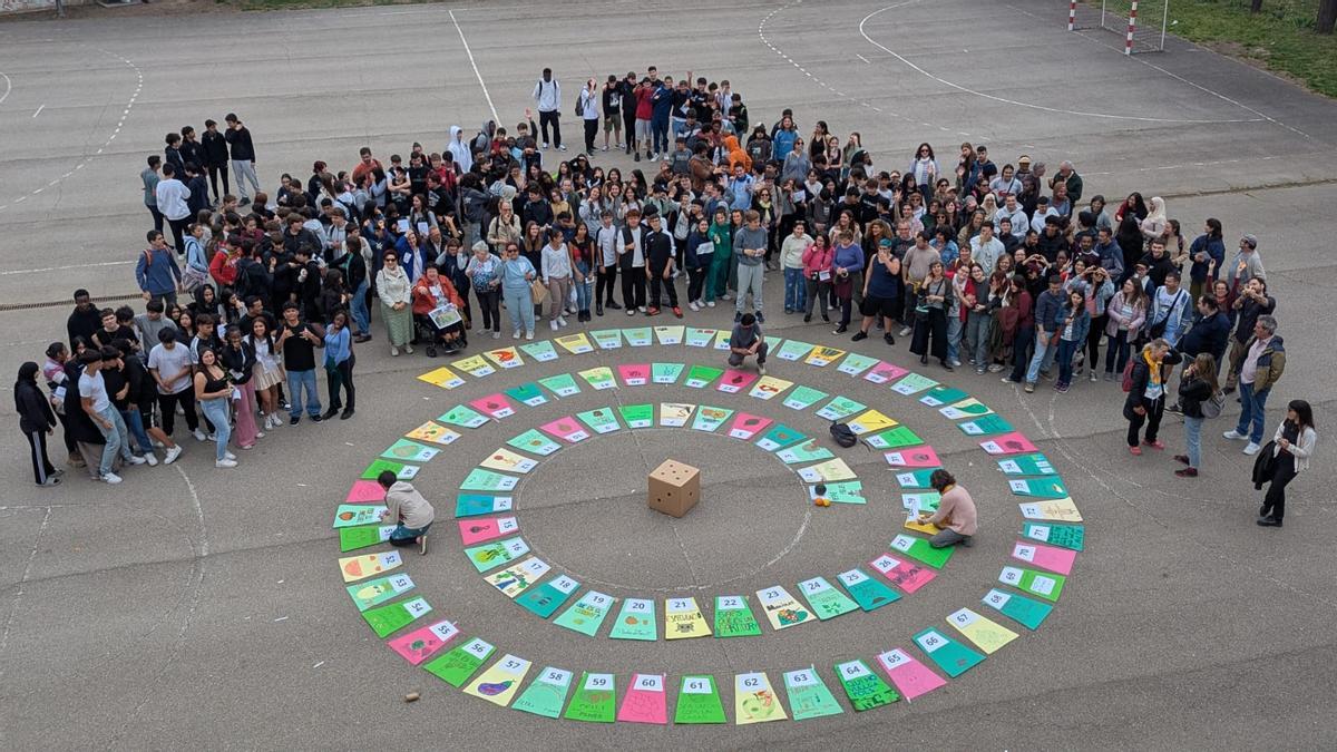 Marxa de escoles per l'Horta celebrada en 2025.