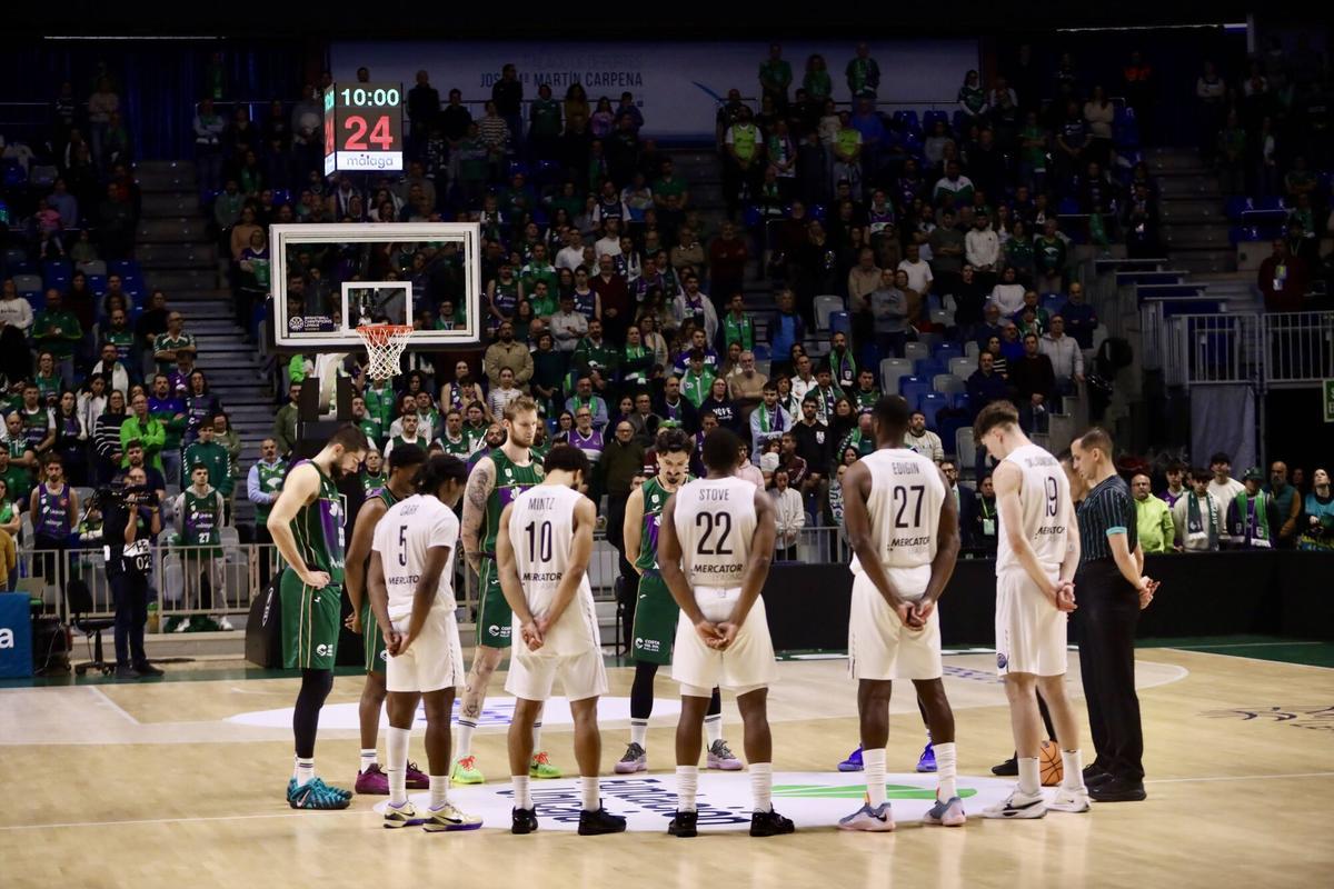 Imágenes del partido de la BCL entre el Unicaja y el Würzburg