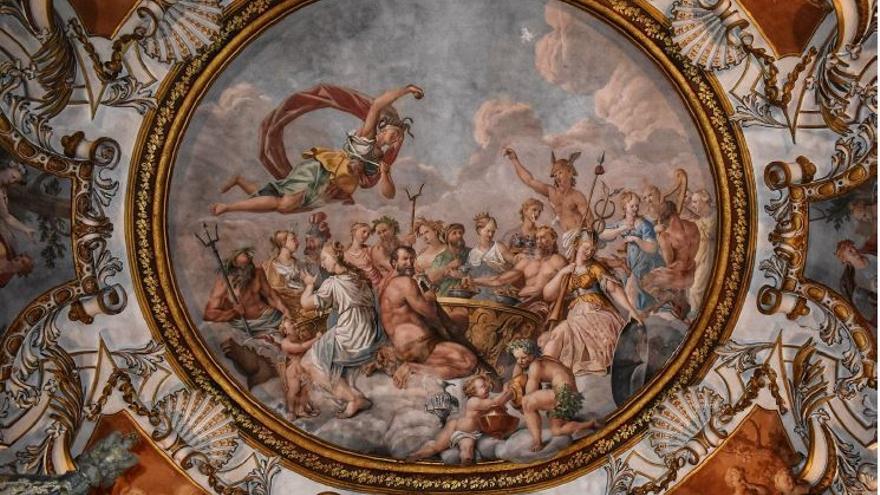 El palacio Can Vivot de Palma busca fondos para salvar sus extraordinarios frescos barrocos