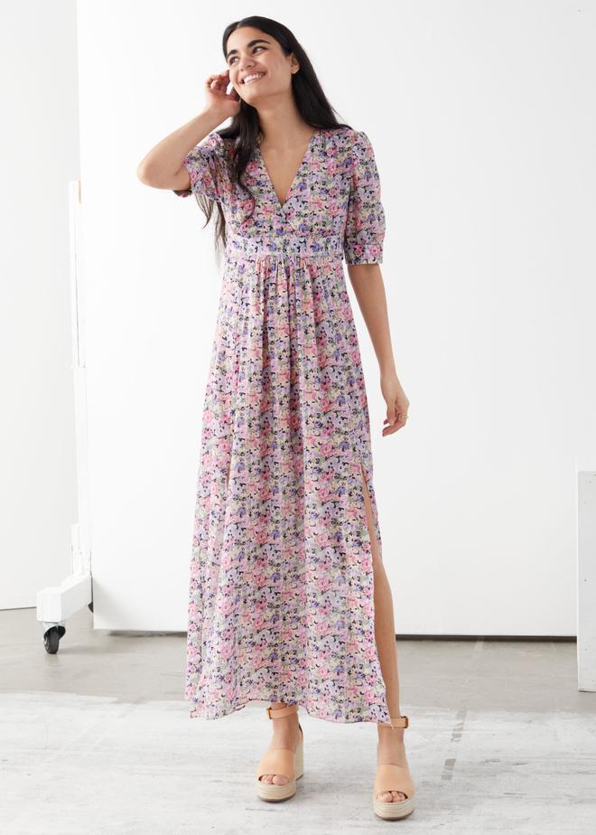 Vestido de estampado floral, de &Other Stories