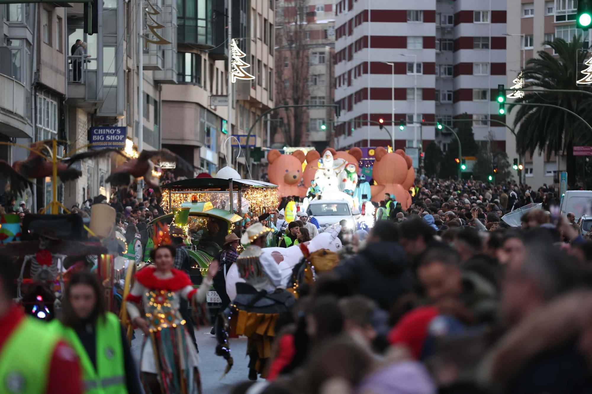 Cabalgata de Reyes Magos en A Coruña