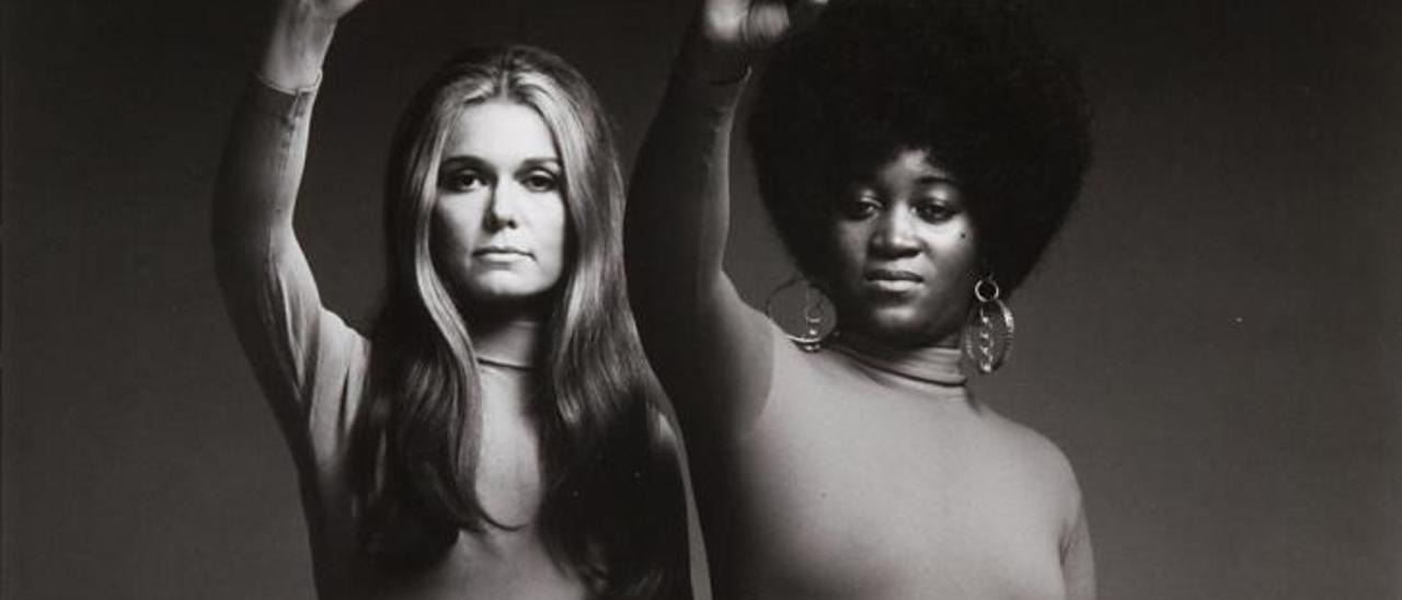 Gloria Steinem y Dorothy Pitman Hughes.