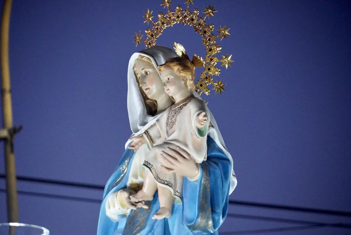 La Virgen de los Ángeles, patrona de El Siscar.