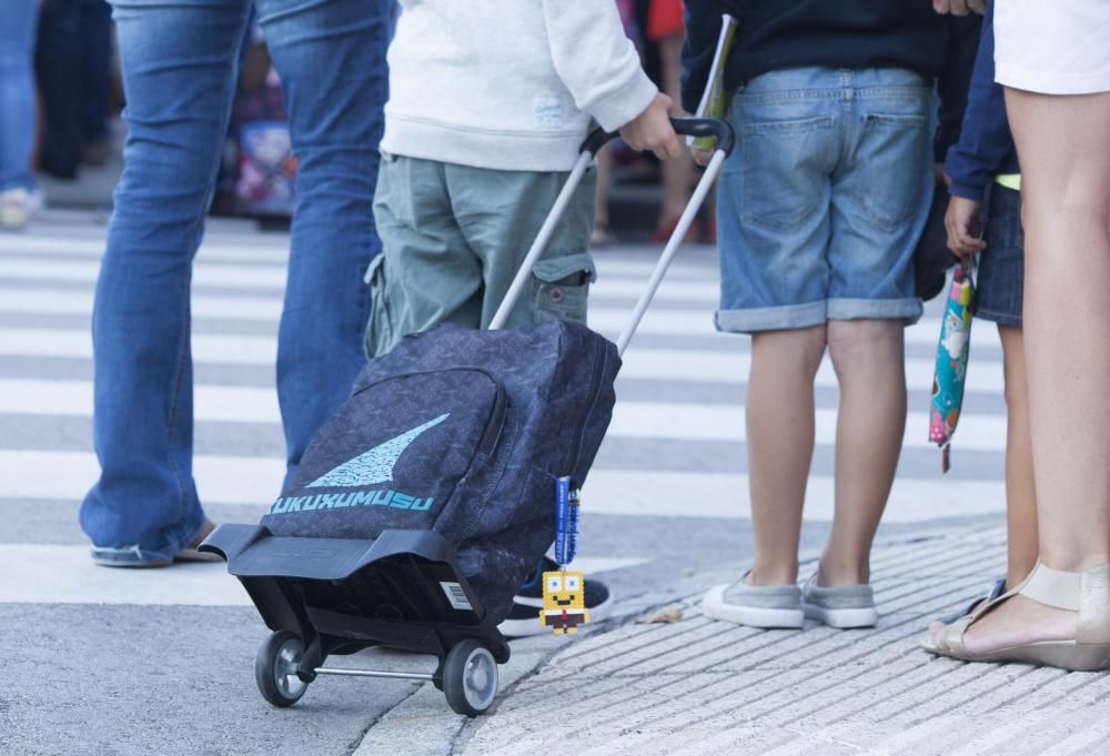 Los asturianos más jóvenes vuelven al cole