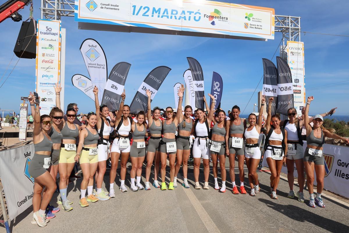 Galería: Todas las imágenes de la Media Maratón de Formentera