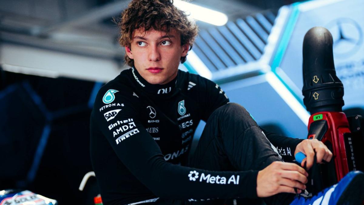 El líder del Mundial, Kimi Antonelli