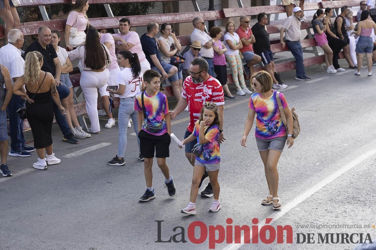 Primer encierro de las Fiestas de Moratalla