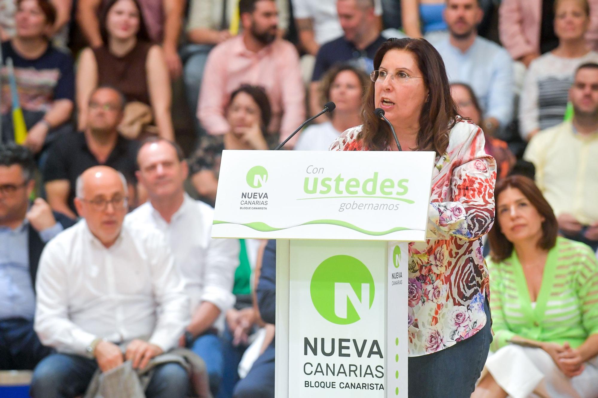 Presentación de candidaturas de Nuevas Canarias a las elecciones del 28M